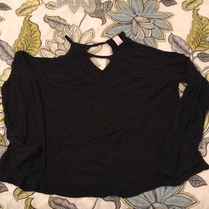 Cold shoulder blouse